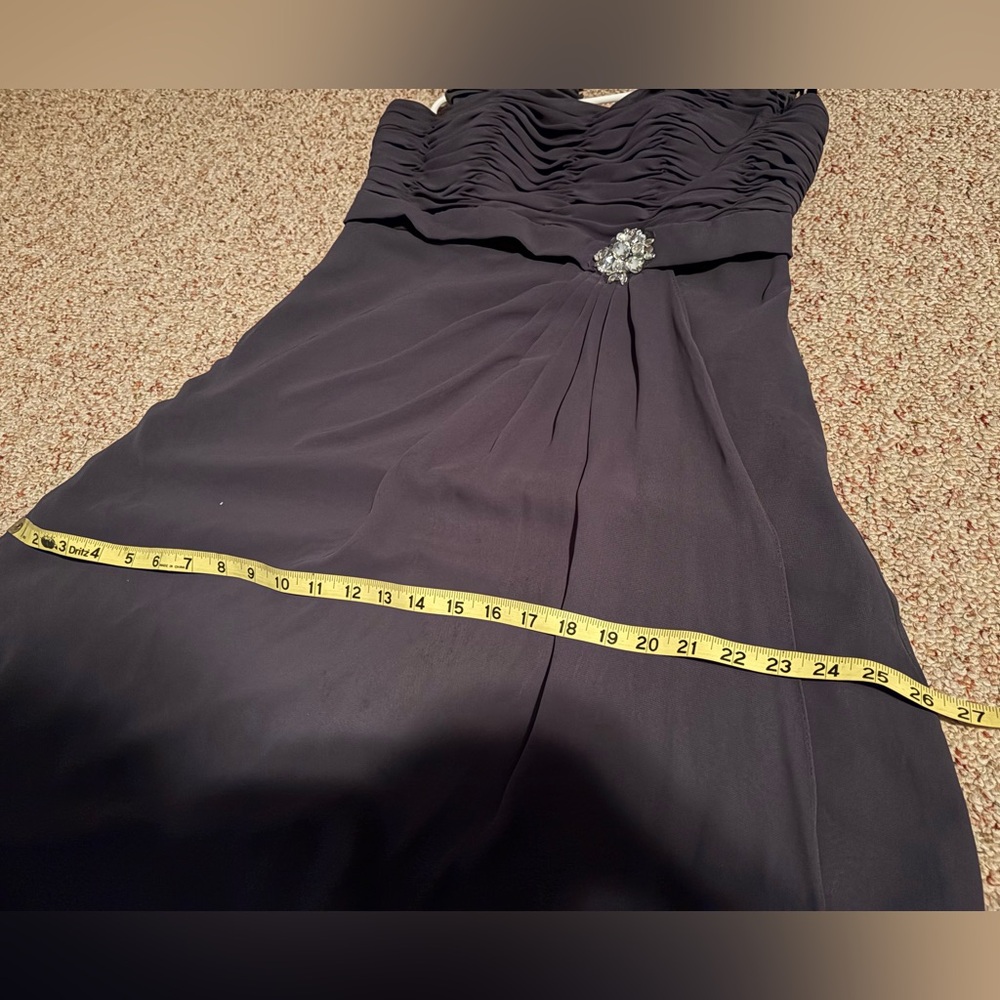 Elegant Gray Evening Gown, Mother of Bride or Groom Dress 12 - Picture 7 of 10